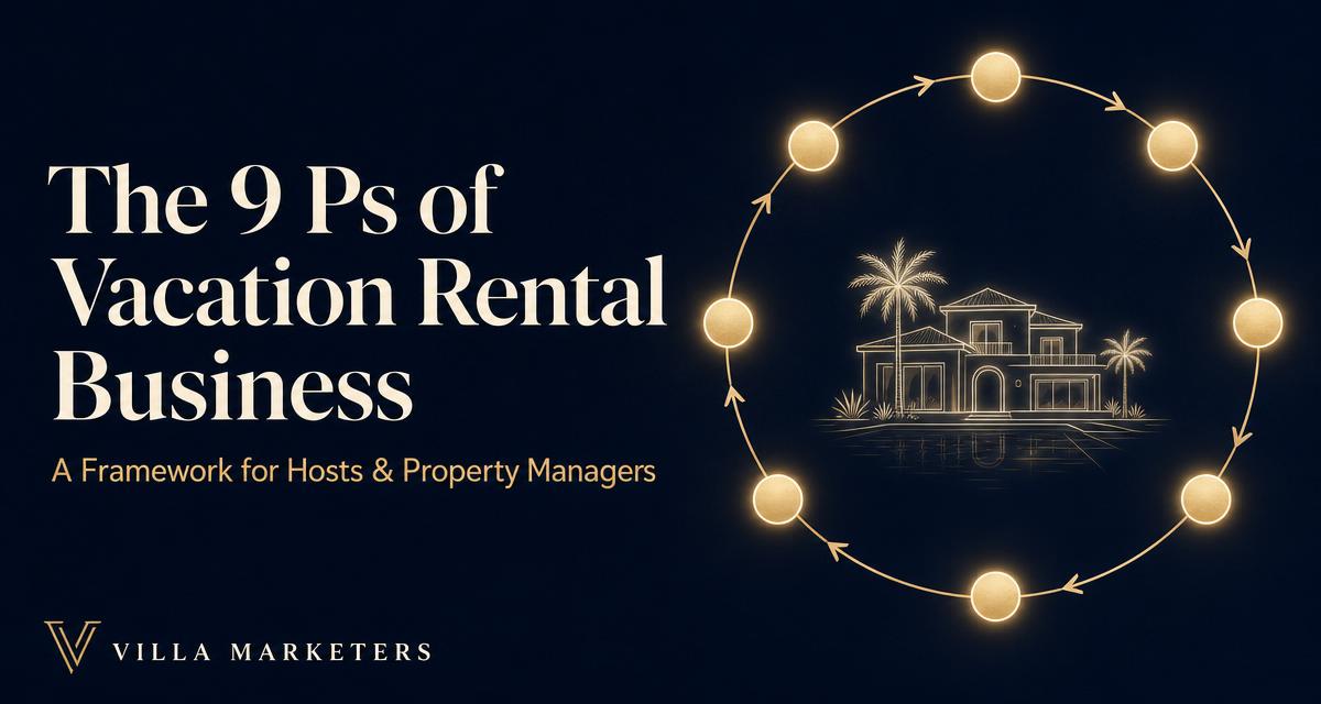 The Nine Ps of Vacation Rental Business: A Framework for Hosts and Property Managers